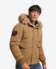 Giacca Superdry Everest Bomber marrone chiaro