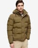 Superdry Everest Short green khaki jacket.