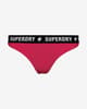 Braga bikini Superdry Code Elastic rosa negro mujer
