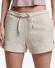 Pantalón corto Superdry Vintage Logo EMB blanco mujer