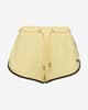 Pantalón corto Superdry Vintage Logo Racer amarillo negro mujer