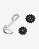 Roldanas + caja interna SRAM para cambio X01 Eagle gris