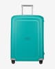 Maleta Samsonite S'Cure Spinner 79L azul turquesa