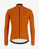 Santini Gravel Long Sleeve Jersey Orange - Slim Cut
