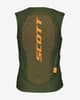 Chaleco protección Scott Airflow verde caqui naranja infantil