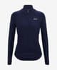 Maillot Santini Pure manga larga azul marino mujer - Corte Classic