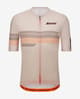 Maillot Santini Idea krátký rukáv béžovo-oranžový