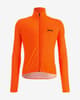 Santini Nebula Light Windbreaker Jacket Fluorescent Orange - Classic Cut