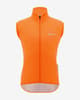 Santini Guard Nimbus Waterproof Vest Fluorescent Orange - Slim fit