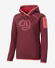 Ternua Fox Point hoodie dark red orange Women