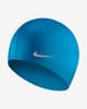Nike Swim Solid Silicone Swimming Cap Blue Kids