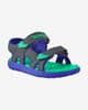 Timberland Perkins Row 2-Strap Baby Sandalen grün/grau/blau