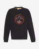 Sudadera con capucha Timberland Little Cold River negro logo naranja
