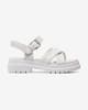 Timberland London Vibe Cross Strap Sandals White Women