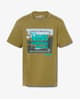 Camiseta Timberland Outdoor Graphic manga corta verde pardo
