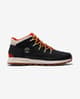 Timberland Sprint Trekker Mid Lace Up Waterproof Sneaker Boots black white orange