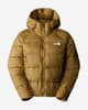 Giacca con cappuccio The North Face Hyalite Down marrone chiaro donna