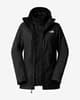 Chaqueta The North Face Hikesteller Triclimate negro carbón mujer