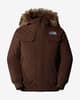 Chaqueta con capucha The North Face McMurdo Bomber marrón oscuro