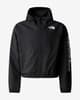 Chaqueta con capucha The North Face Never Stop negro puro niña