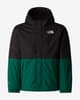 Chaqueta con capucha The North Face Warm Antora verde negro niño