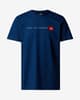 The North Face Never Stop Exploring Short Sleeve T-shirt ocean blue