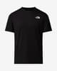 The North Face 24/7 Box NSE Short Sleeve T-shirt black light grey logo