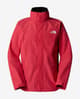 Chaqueta The North Face Sangro DryVent rojo fresa logo blanco