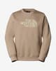 The North Face Drew Peak Crew Sweatshirt brown beige