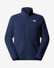 Forro polar The North Face Glacier Fleece Full Zip azul tormenta