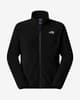 Forro polar The North Face Glacier Fleece Full Zip negro blanco
