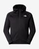 Chaqueta con capucha The North Face Reaxion 2.0 Full Zip negro blanco