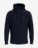 Sudadera con capucha Tommy Hilfiger Piping Ribb negro intenso rojo