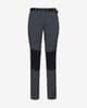 Pantalón largo Trangoworld Dunai DR gris antracita negro mujer