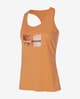Base layer top Trangoworld Kisale Evasion orange woman's tank top