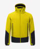 Chaqueta con capucha Tsunami Slalom VI amarillo mate negro