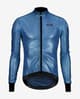 Chaqueta fina impermeable Etxeondo Busti azul mate