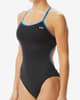 Maillot de bain TYR Hexa Trinityfit noir bleu femme