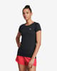Camiseta Under Armour HeatGear manga corta negro eclipse mujer