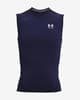 Camiseta Under Armour HeatGear Compression sin mangas azul marino