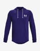 Sudadera con capucha Under Armour Rival Terry Logo azul marino blanco