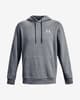 Felpa con cappuccio Under Armour Icon Fleece grigia