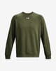 Sudadera Under Armour Rival Fleece Crew verde caqui