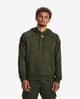 Sudadera con capucha Under Armour Rival Fleece verde caqui