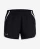 Under Armour Fly-By Shorts schwarz weiß Damen