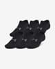 Calcetines Under Armour Essential No Show negro intenso (6 pares)