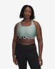 Sujetador deportivo Under Armour HeatGear Mid Branded verde seco