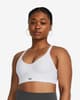 Sujetador deportivo Under Armour Infinity Low 2.0 blanco