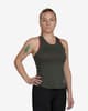 Ultimate Direction Cumulus Tank Top Grey Pine Green Women