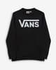 Sweatshirt Vans Classic Crew-B Black White Junior